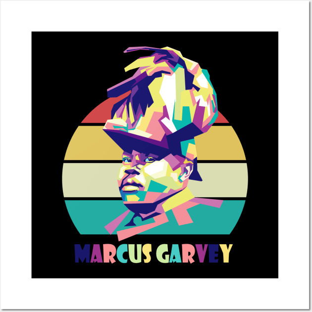 Marcus Garvey Wall Art by agungsaid1234